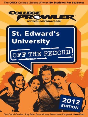 cover image of St. Edward's University 2012